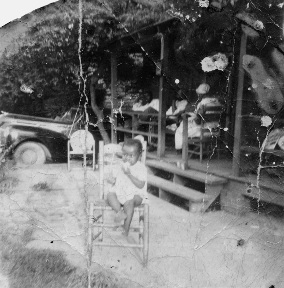 Family snapshot, 1952 — Original